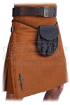 Wool Heavyweight Kilt: Irish Saffron 
